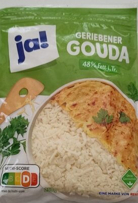 Gouda gerieben