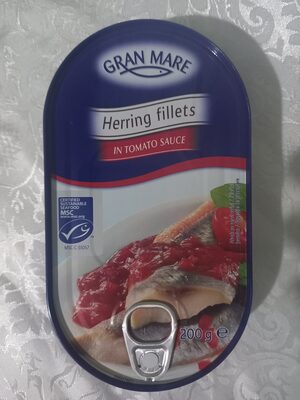 Gran Mare Herring fillets In Tomato Sauce