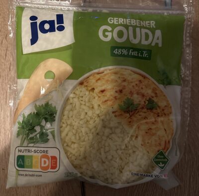 Geriebener Gouda Käse