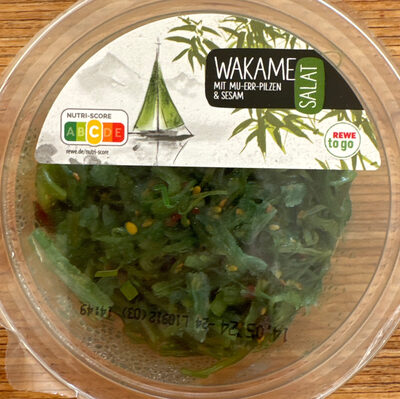 Wakame Salat mit Mu-Err-Pilzen & Sesam