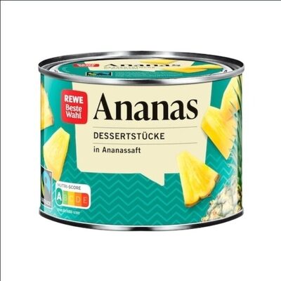 Ananas Desserstücke