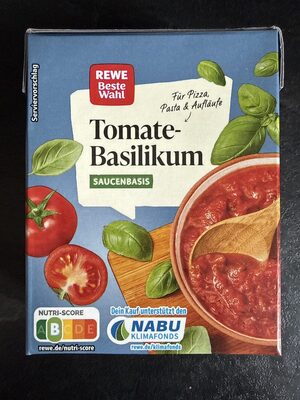 REWE Beste Wahl Tomate Basilikum Saucenbasis