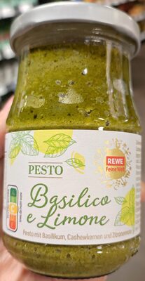 Pesto basilico e limone