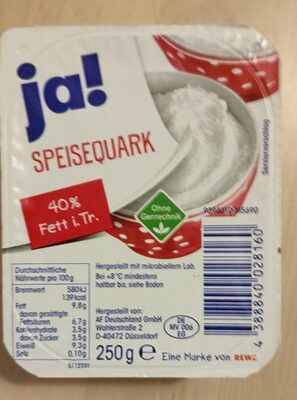 Speisequark