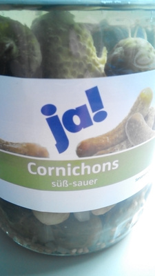 Glas Gurken Cornichons