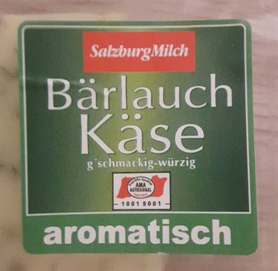 Bärlauch Käse Scheiben