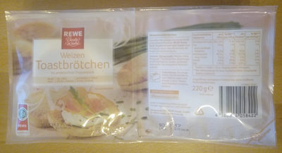 Weizen Toastbrötchen