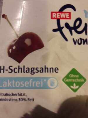 Frei Von H Schlagsahne Laktosefrei, Schlagsahne