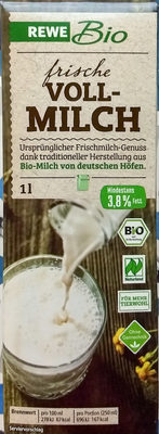 Frische Vollmilch