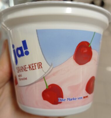 Sahne-Kefir mild Kirsche