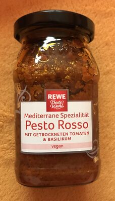 Pesto Rosso mit getrockneten Tomaten & Basilikum