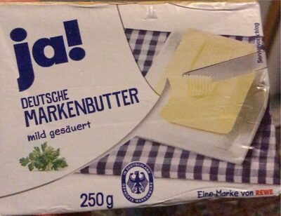 Butter gefroren