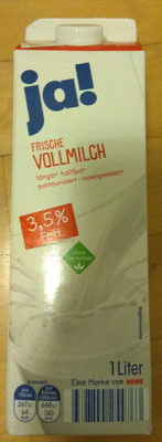 Frische Vollmilch
