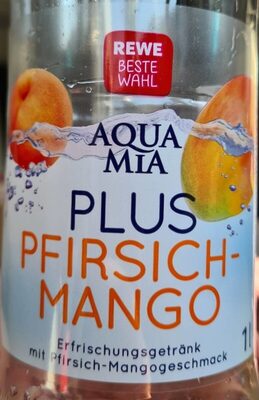 Pfirsich Mango Wasser