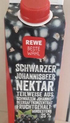 Schwarzer Johannisbeernektar