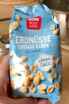 Erdnüsse geröstet ohne Salz