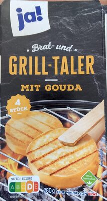 Brat- und Grill-Taler mit Gouda