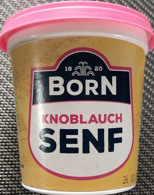 Knoblauch Senf