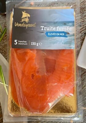 Truite fumée élevée en mer