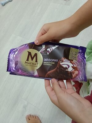 мороженое эйфория маскарпоне голубика
