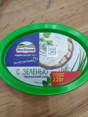 сыр творожный hochland