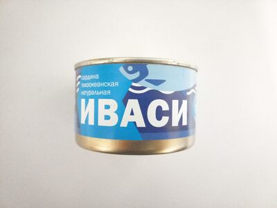 Консервы Сардина тихоокеанская натуральная иваси
