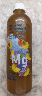Напиток магниевый негазированный чёрный чай - персик