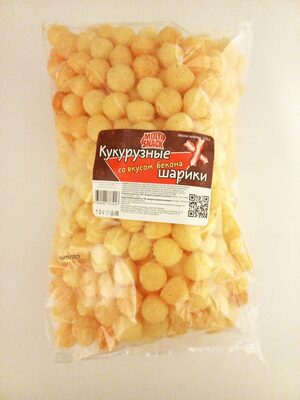 Кукурузные шарики со вкусом бекона