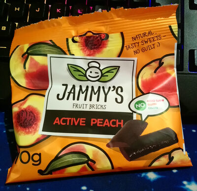 Jammy's fruit bricks "Active Peach"