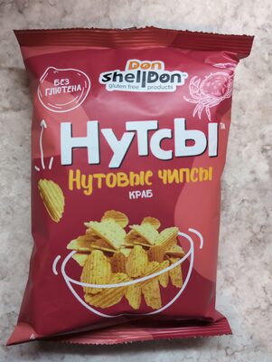 Нутсы Нутовые чипсы Краб
