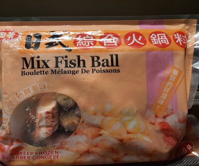 Boulette mélange de poisson