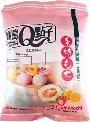 Assorted fruit mochi