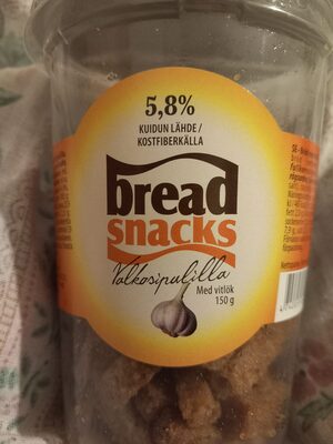 Bread snacks leipätikut valkosipulilla