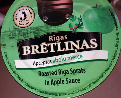 Rīgas brētliņas apceptas ābolu mērcē