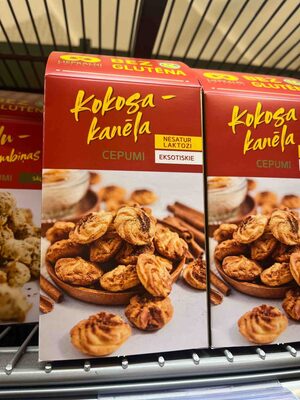 Kokosa Kanēļa Cepumi