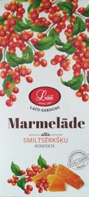 Marmelāde smiltsērkšķu