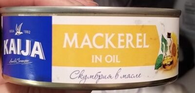 Mackerel in oil