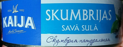 Skumbrijas savā sulā