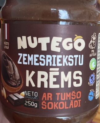 Zemesriekstu sviests ar tumšo šokolādi