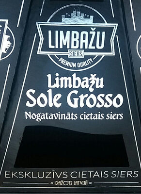 45% nogatavināts cietais siers Sole Grosso