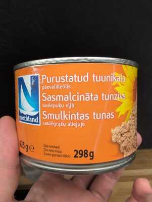 Tuna flakes in sunflower oil