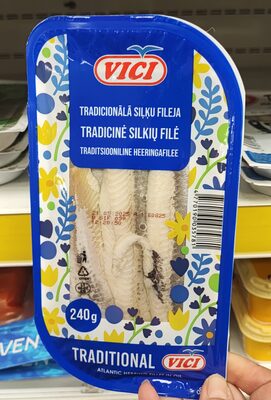 siļķu fileja Viči tradicionālā