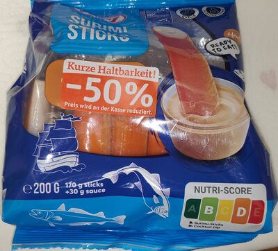 Surimi Stäbchen mit Cocktail-Dip