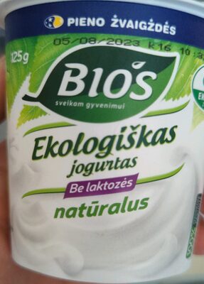ekologiškas jogurtas