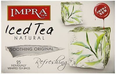 Natural iced tea, soothing natural, soothing natural