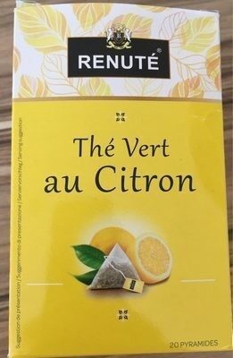 Thé vert au citron