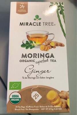 Moringa ginger tea