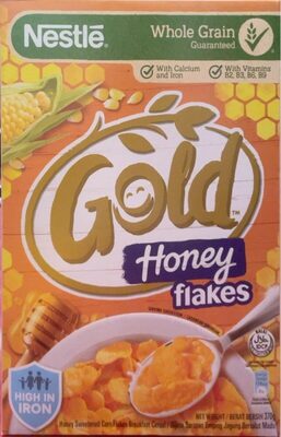 Gold honey flakes