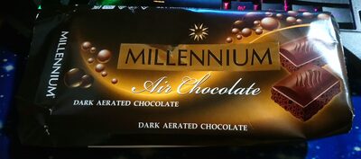 Õhuline tume šokolaad "MILLENNIUM"