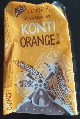 Sugar Cookies Konti Orange flavor